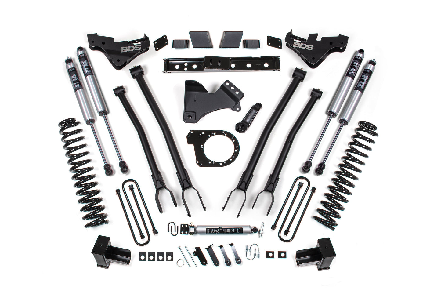 7 Inch Lift Kit w/ 4-Link | Ford F350 Super Duty DRW (23-25) 4WD | Diesel
