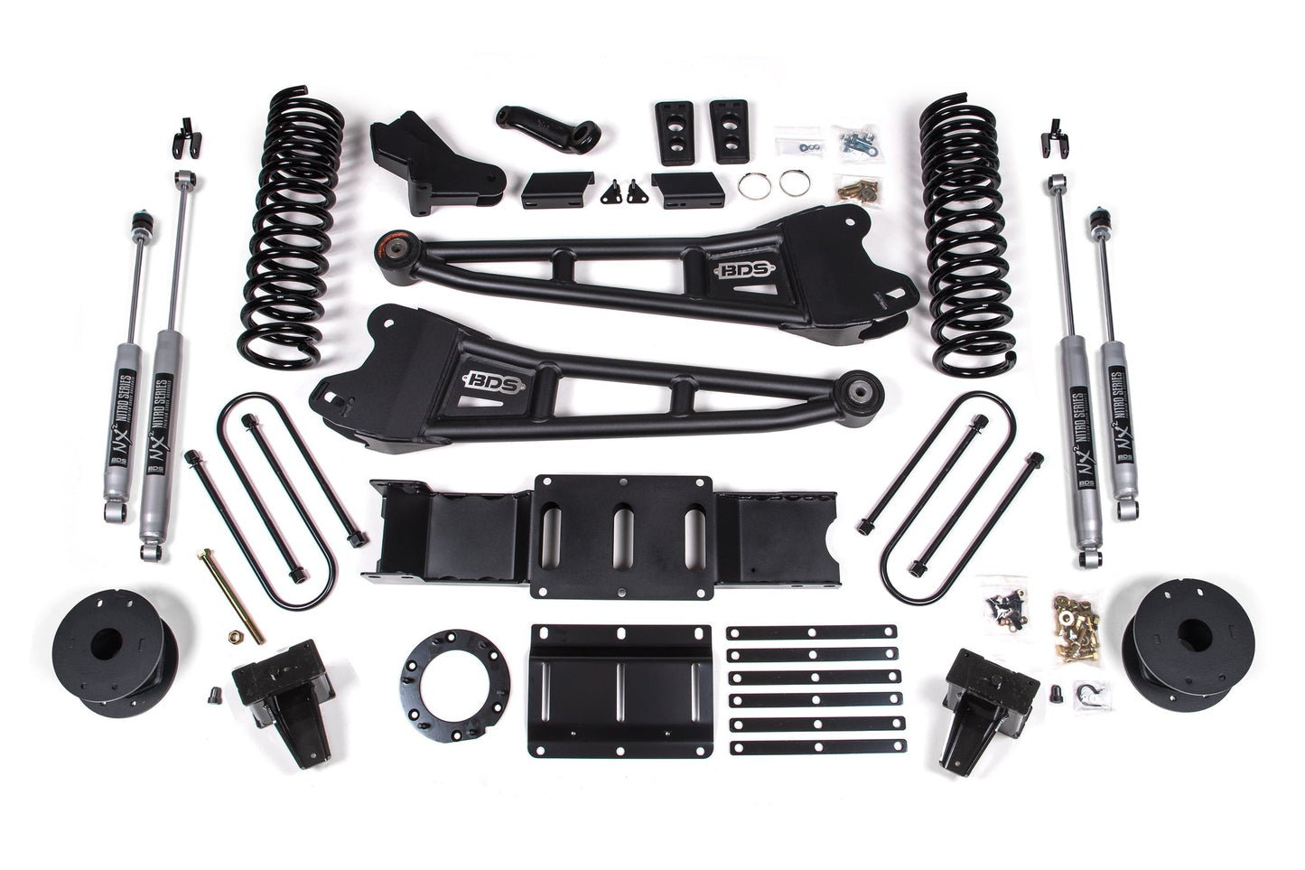 5.5 Inch Lift Kit w/ Radius Arm | Ram 3500 w/ Rear Air Ride (19-24) 4WD | Gas