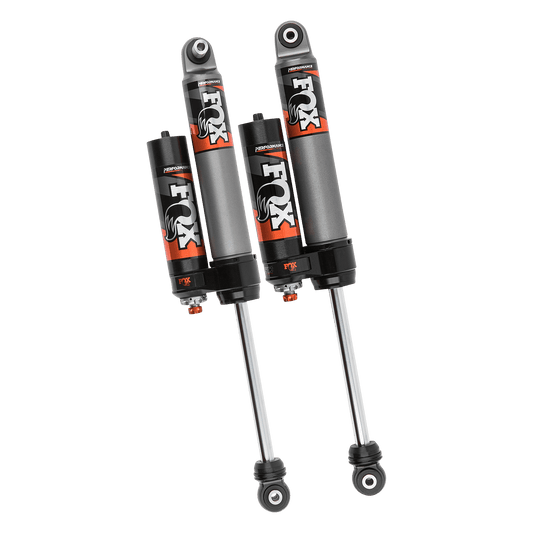 FOX 2.5 Reservoir Rear Shocks Adjustable | Performance Elite | 4.5-6 Inch Lift | Wrangler JL (18-25)