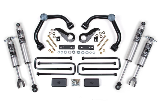 3 Inch Lift Kit | FOX 2.5 Performance Series w/ HTO | Chevy Silverado or GMC Sierra 2500HD/3500HD (20-25)