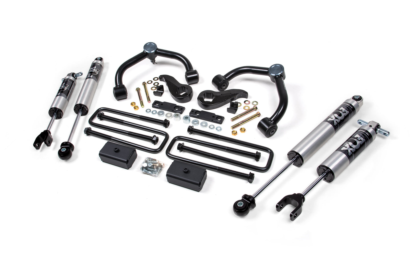 3 Inch Lift Kit | FOX 2.5 Performance Series w/ HTO | Chevy Silverado or GMC Sierra 2500HD/3500HD (20-25)