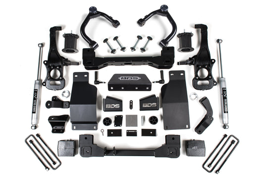 6 Inch Lift Kit | Chevy Silverado or GMC Sierra 1500 (19-25) 4WD | Diesel