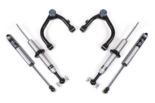 2 Inch Leveling Kit | FOX 2.0 Snap Ring Strut | Chevy Silverado or GMC Sierra 1500 (19-25) 4WD