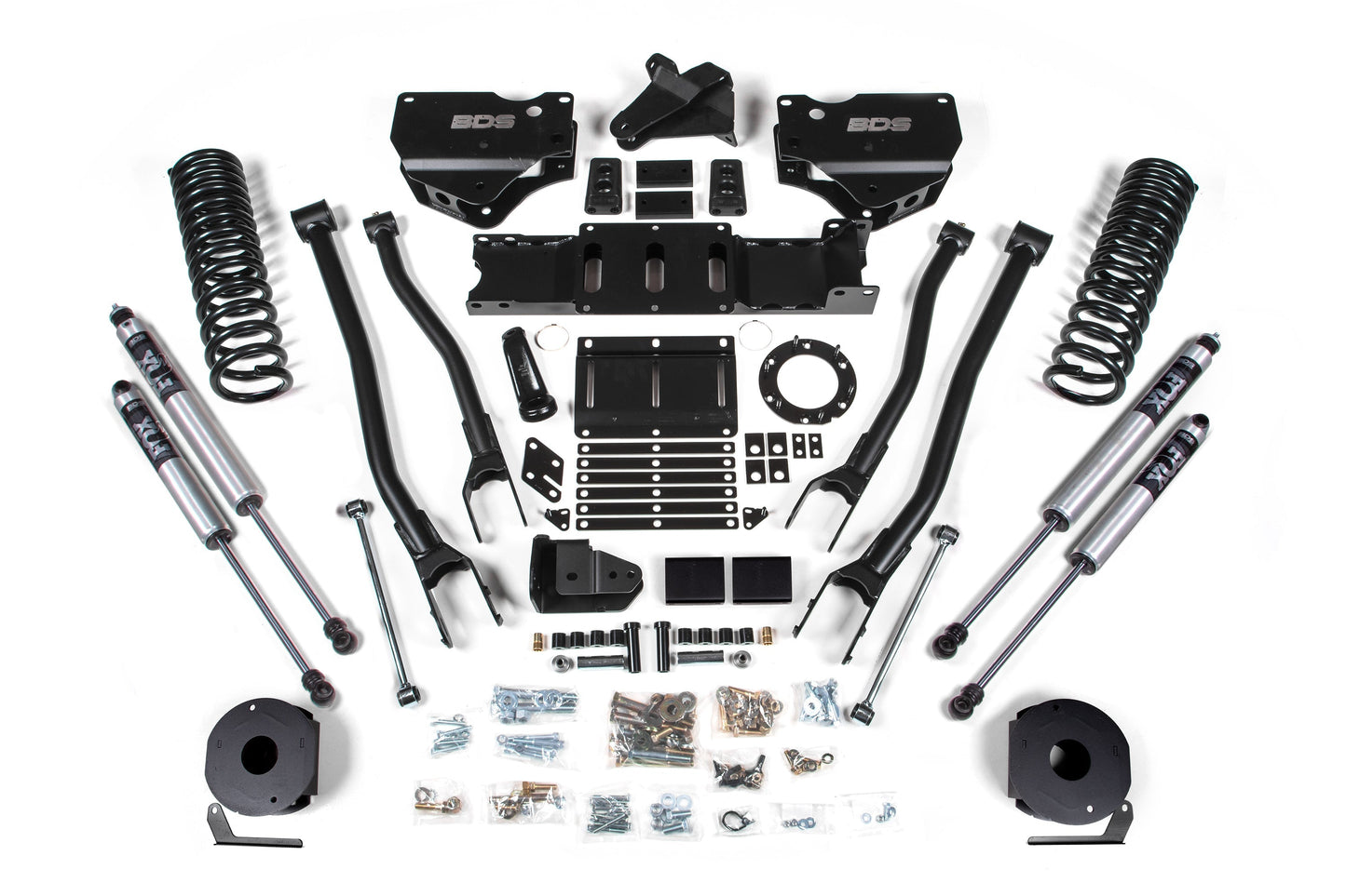 4 Inch Lift Kit w/ 4-Link | Ram 2500 w/ Rear Air Ride (19-24) 4WD | Gas