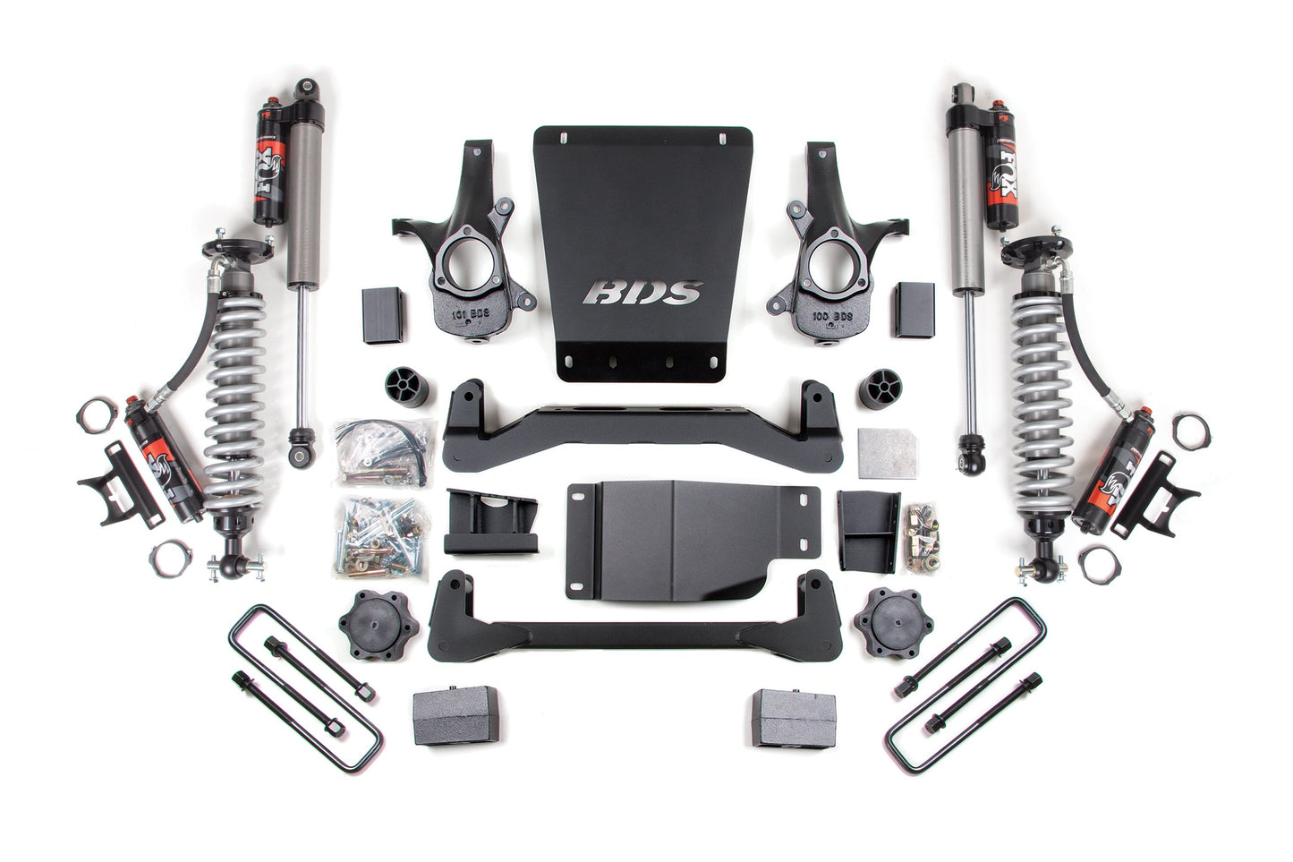 4 Inch Lift Kit | FOX Performance Elite Coil-Over | Chevy Silverado or GMC Sierra 1500 (07-13) 4WD