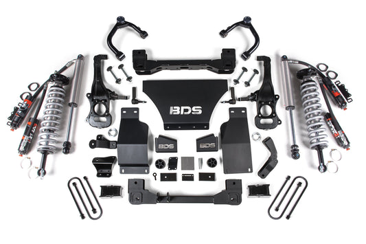 4 Inch Lift Kit | FOX 2.5 Performance Elite Coil-Over | Chevy Silverado or GMC Sierra 1500 (2025) 4WD | Gas