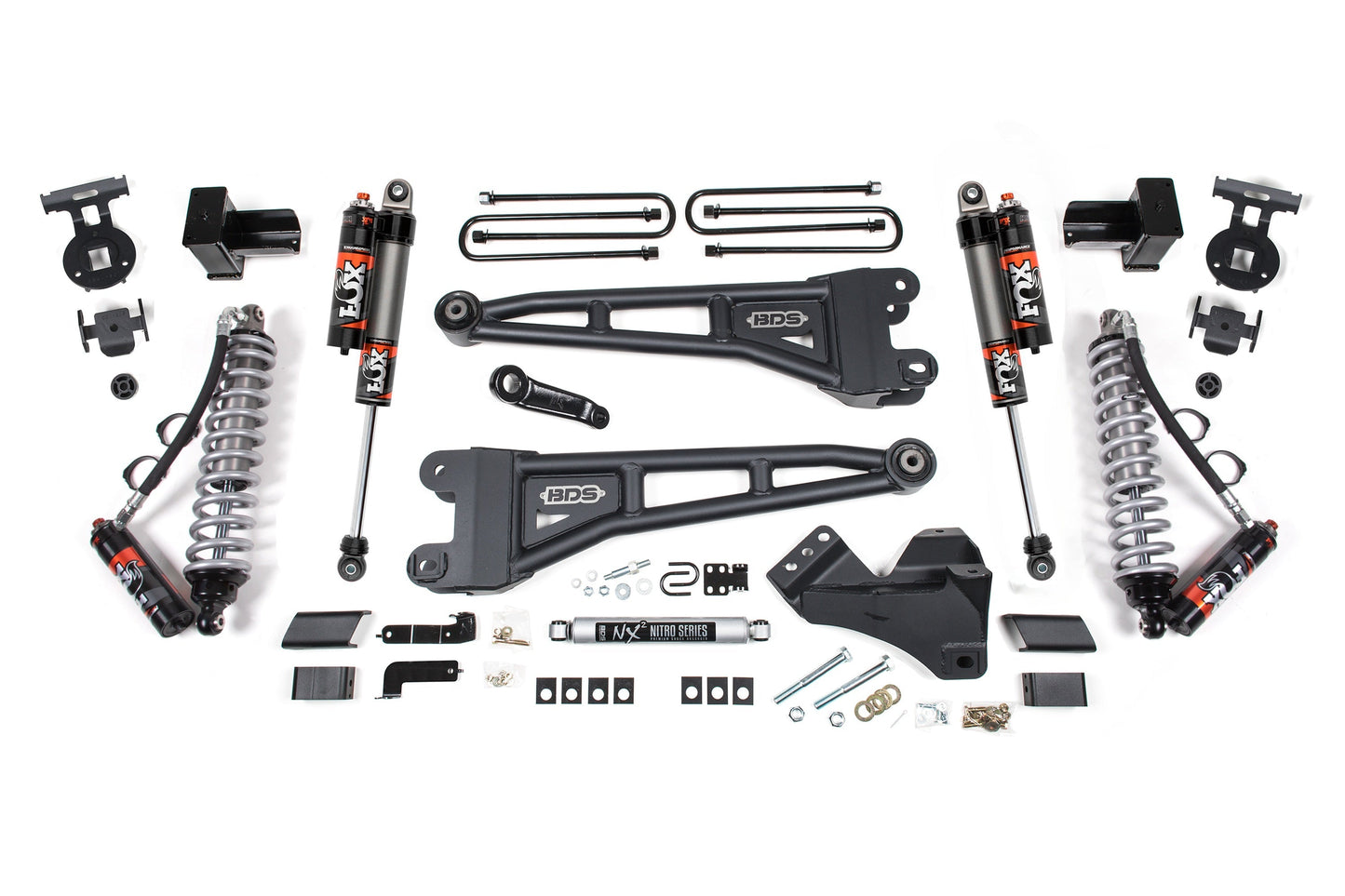 5 Inch Lift Kit w/ Radius Arm | FOX 2.5 Coil-Over Conversion - Performance Elite | Ford F250/F350 Super Duty (23-25) 4WD | Diesel