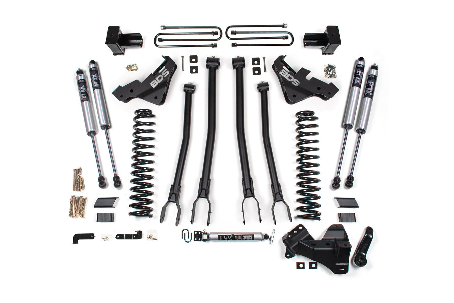 5 Inch Lift Kit w/ 4-Link | Ford F250/F350 Super Duty (23-25) 4WD | Diesel