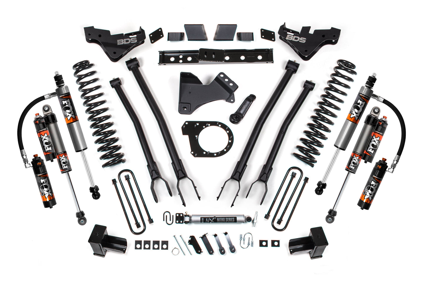 7 Inch Lift Kit w/ 4-Link | Ford F350 Super Duty DRW (23-25) 4WD | Diesel