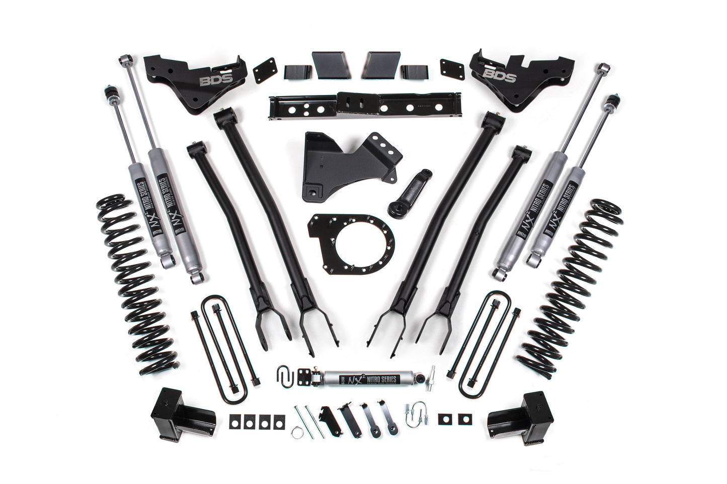 7 Inch Lift Kit w/ 4-Link | Ford F250/F350 Super Duty (23-25) 4WD | Diesel