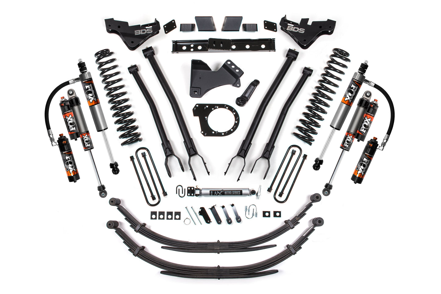 7 Inch Lift Kit w/ 4-Link | Ford F250/F350 Super Duty (23-25) 4WD | Diesel