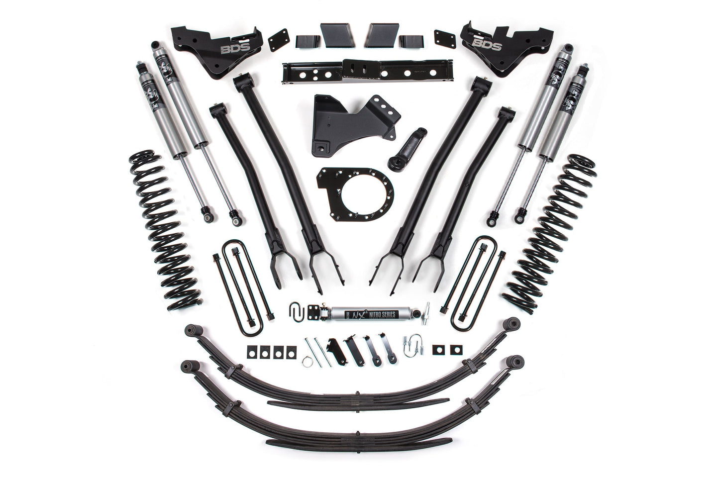 7 Inch Lift Kit w/ 4-Link | Ford F250/F350 Super Duty (23-25) 4WD | Diesel