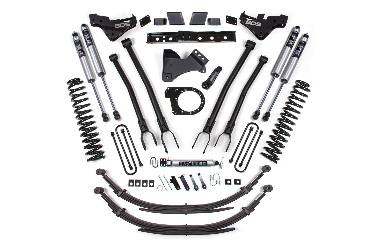 7 Inch Lift Kit w/ 4-Link | Ford F250/F350 Super Duty (23-25) 4WD | Diesel