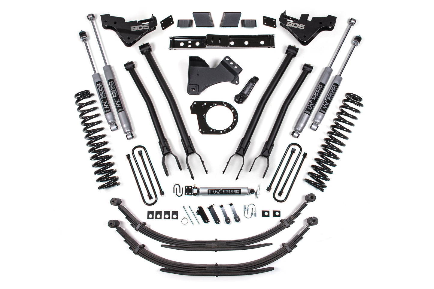 7 Inch Lift Kit w/ 4-Link | Ford F250/F350 Super Duty (23-25) 4WD | Diesel