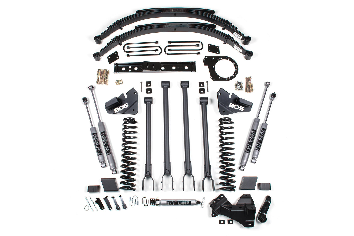 6 Inch Lift Kit | 4-Link Conversion | Ford F250/F350 Super Duty (17-19) 4WD | Diesel