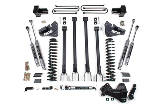 4 Inch Lift Kit w/ 4-Link | Ford F350 Super Duty DRW (20-22) 4WD | Gas