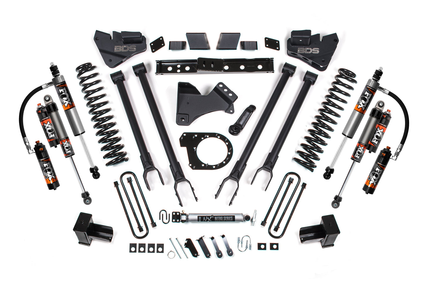 7 Inch Lift Kit w/ 4-Link | Ford F250/F350 Super Duty (20-22) 4WD | Diesel