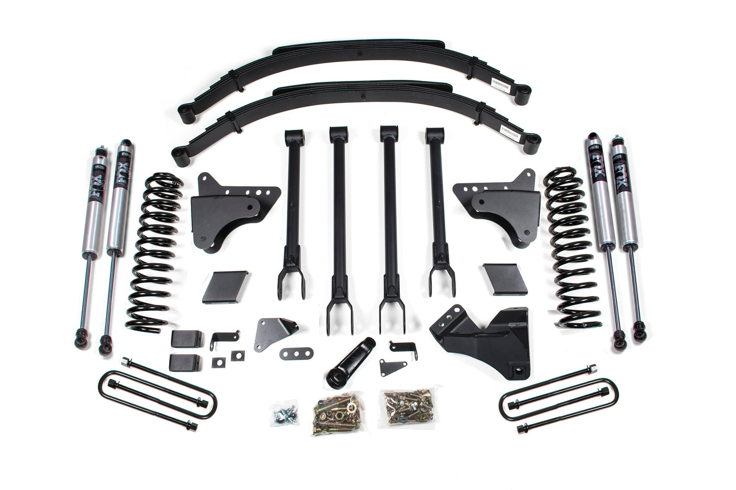 6 Inch Lift Kit w/ 4-Link | Ford F250/F350 Super Duty (05-07) 4WD | Gas