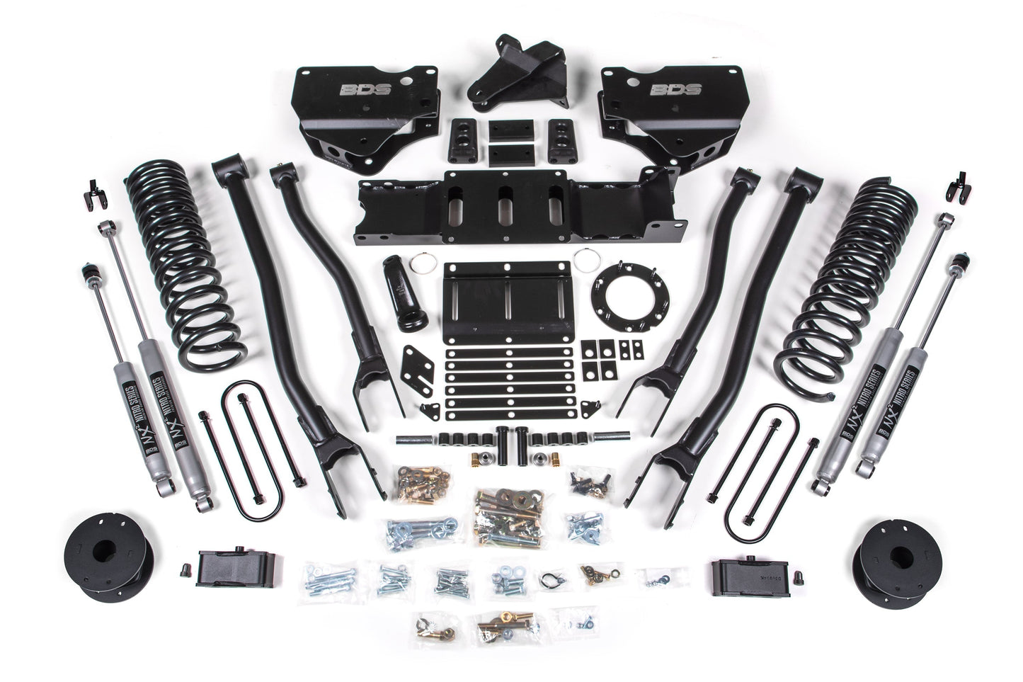 4 Inch Lift Kit w/ 4-Link | Ram 3500 w/ Rear Air Ride (19-24) 4WD | Diesel