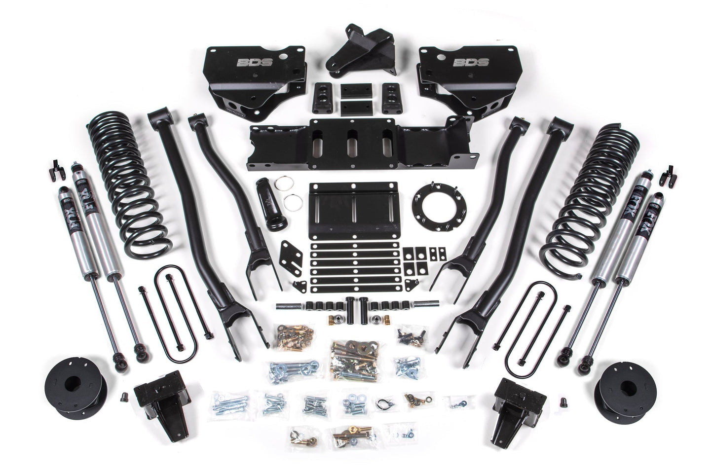 5.5 Inch Lift Kit w/ 4-Link | Ram 3500 w/ Rear Air Ride (19-24) 4WD | Gas