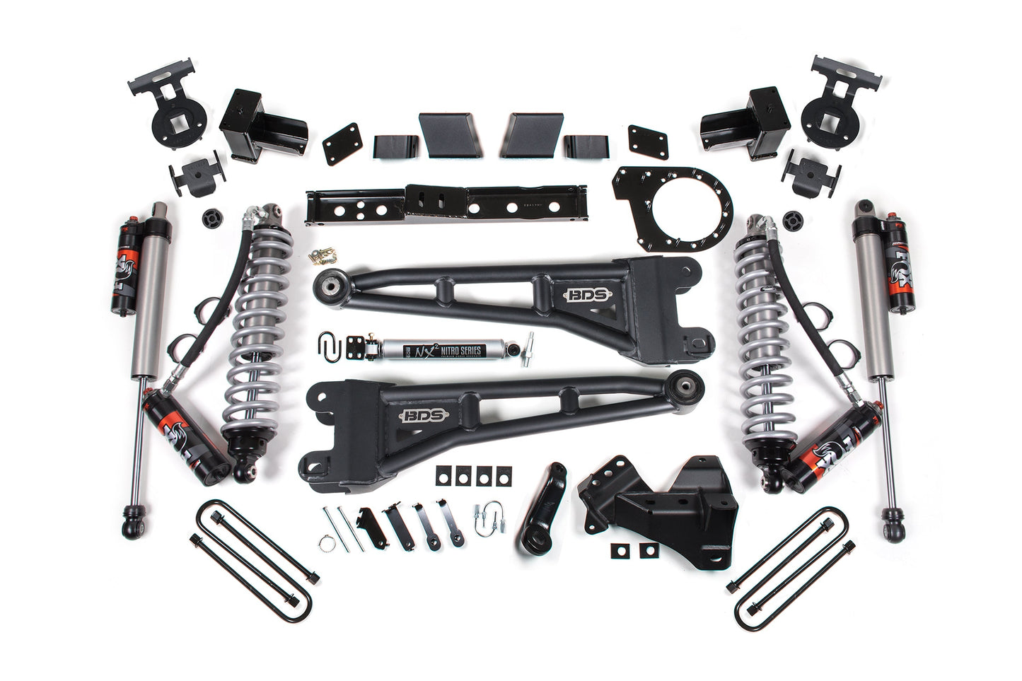 7 Inch Lift Kit w/ Radius Arm | FOX 2.5 Coil-Over Conversion - Performance Elite | Ford F350 Super Duty DRW (23-25) 4WD | Diesel