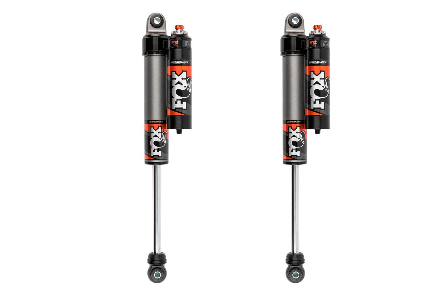 FOX 2.5 Rear Shocks w/ DSC Reservoir Adjuster | 0-1.5 Inch Lift | Performance Elite Series | Chevy Silverado and GMC Sierra 2500HD / 3500HD (20-25)