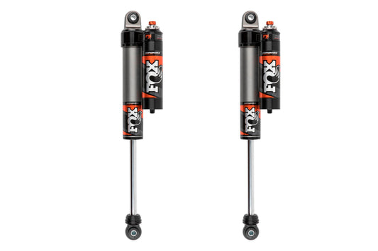 FOX 2.5 Rear Shocks w/ DSC Reservoir Adjuster | 0-1.5 Inch Lift | Performance Elite Series | Chevy Silverado and GMC Sierra 2500HD / 3500HD (20-25)