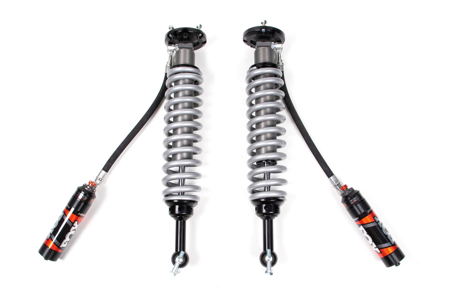 FOX 2.5 Coil-Over Shocks w/ DSC Reservoir Adjuster | 4 Inch Lift | Performance Elite Series | Ford F150 (15-25) 4WD