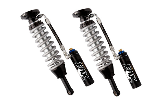 FOX 2.5 Coilover Shocks w/ DSC Reservoir Adjuster | 0-2 Inch Lift | Factory Series | Chevy Silverado and GMC Sierra 1500 (07-18)